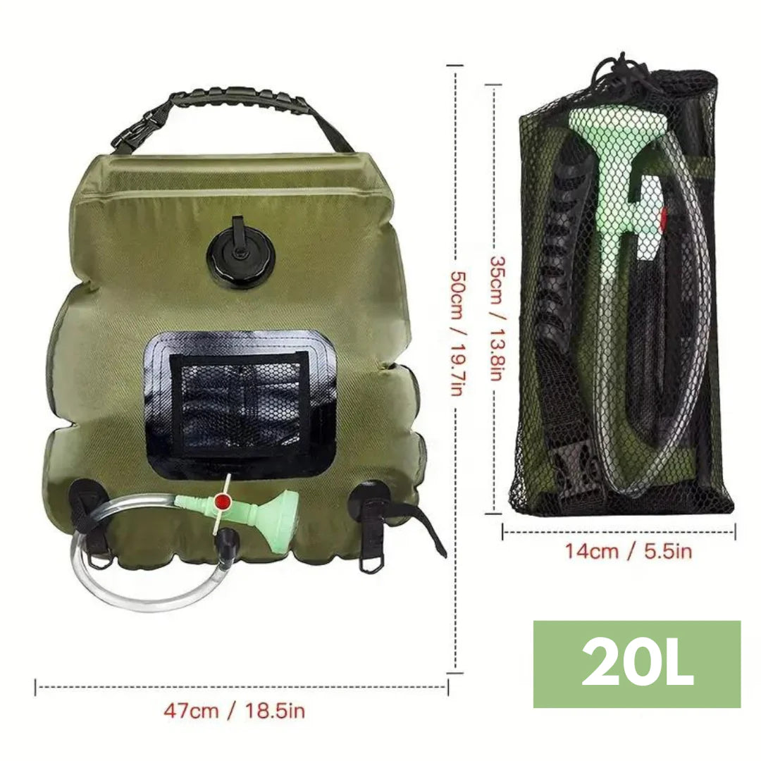 Tragbare Campingdusche – AquaHeat