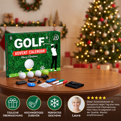 Golf-Adventskalender 2026 – 24 Tage voller Golfzubehör & Überraschungen