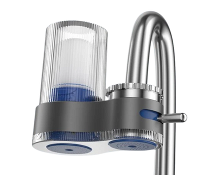 Kristallklar Wasserhahnfilter