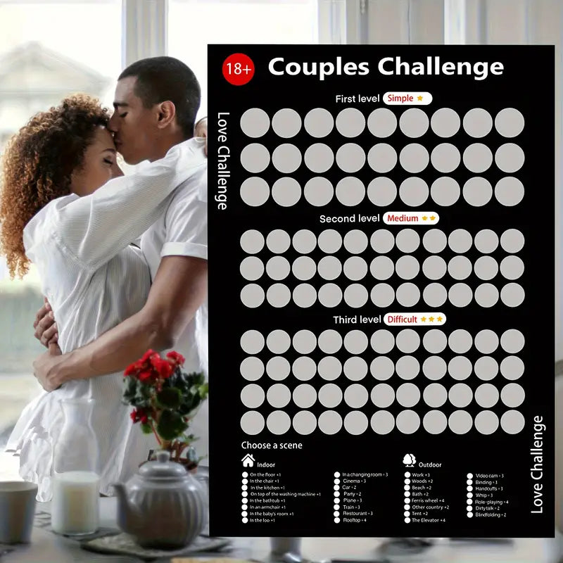 Romantische Rubbelkarten für Paare – LoveMoments