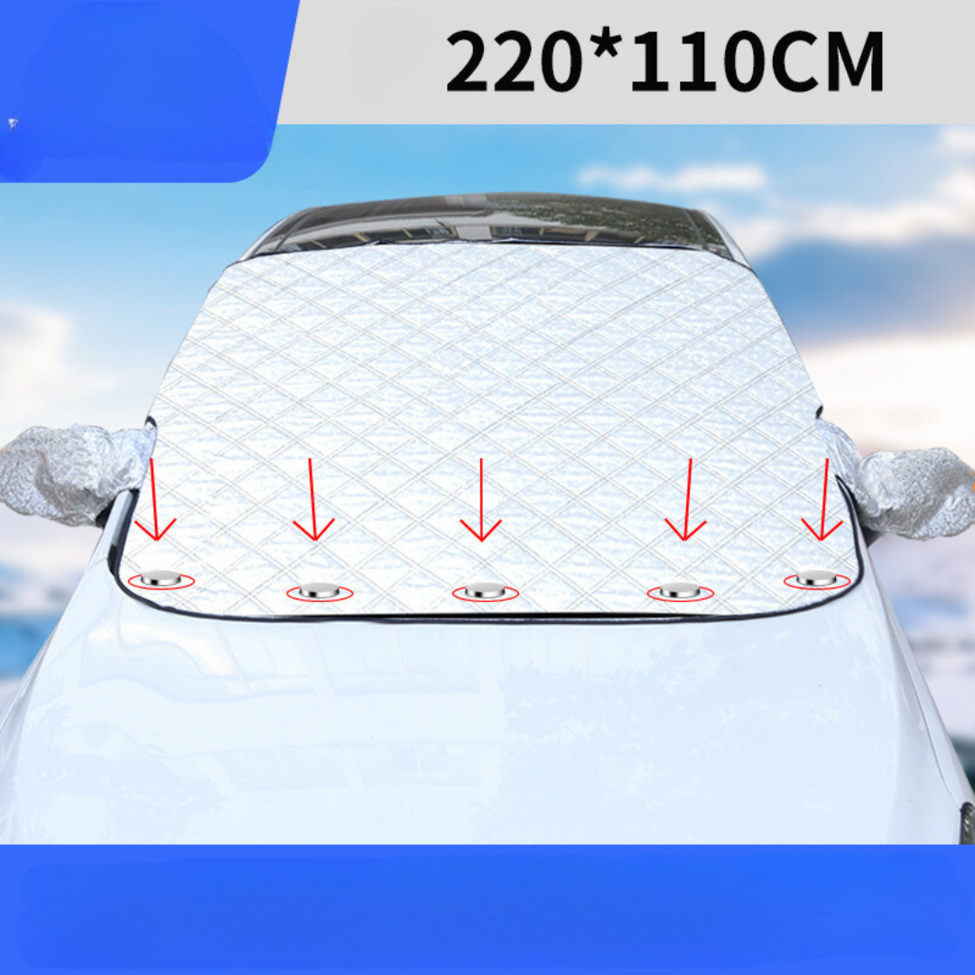 Magnetische Windschutzscheiben Abdeckung für den Winter