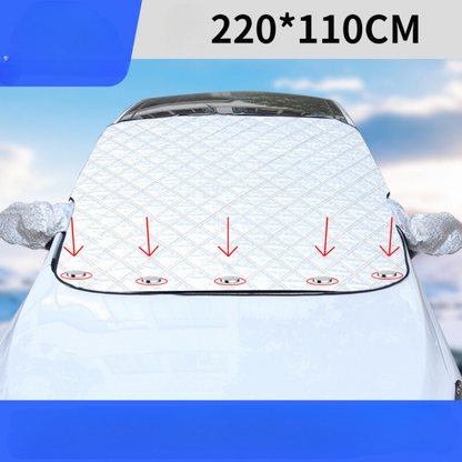 Magnetische Windschutzscheiben Abdeckung für den Winter