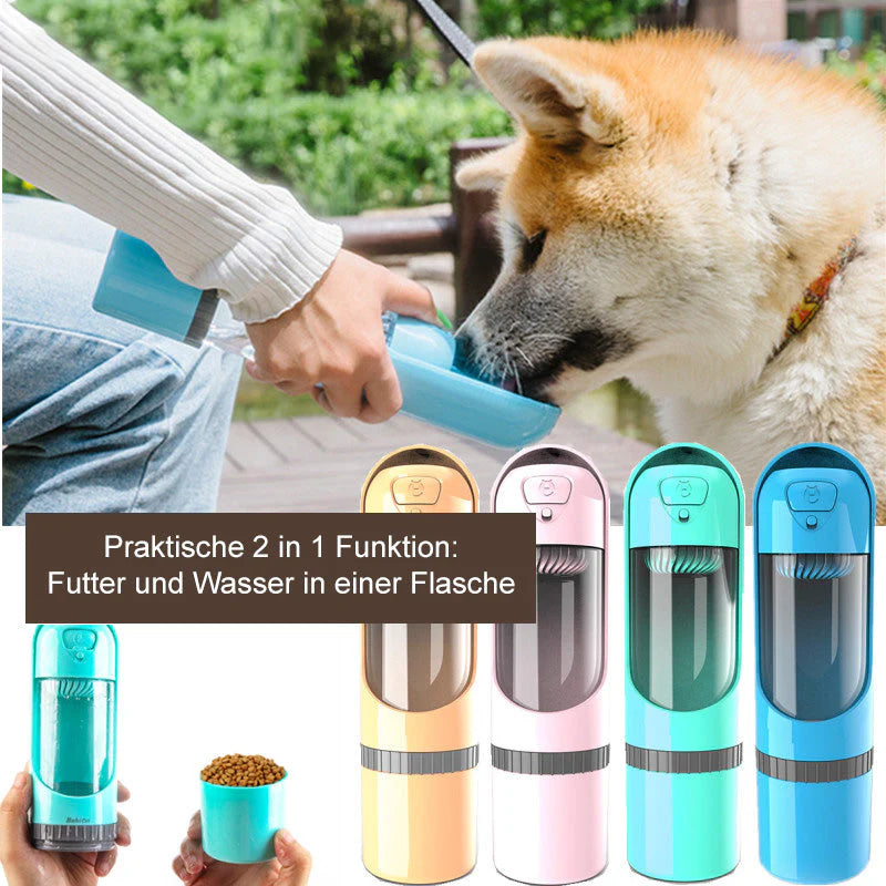 2in1 Futter & Wasser Spender – Tierfreund Duo