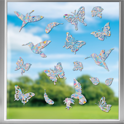 Regenbogen Fenster Sticker
