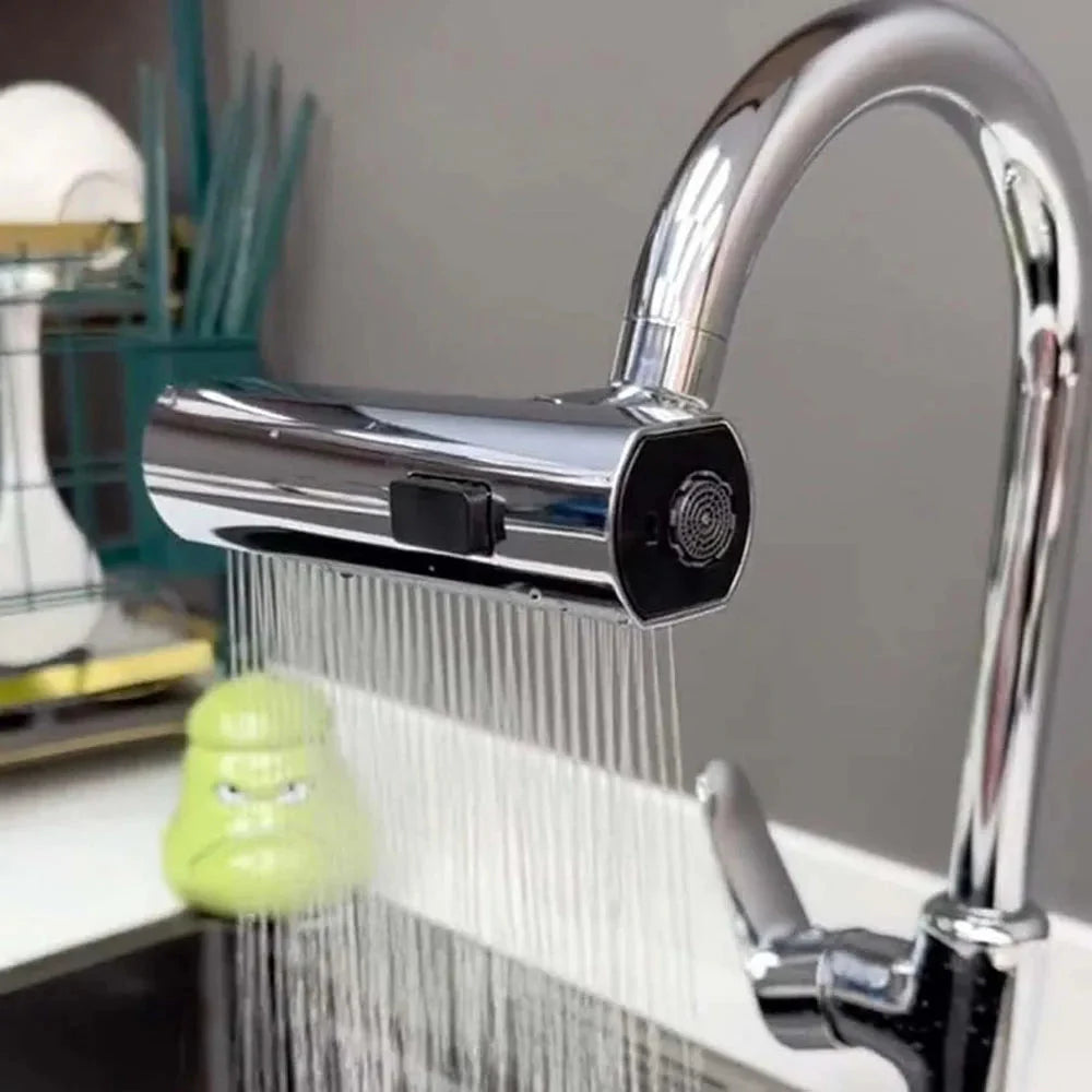 Wassersparender Wasserhahnaufsatz – AquaFlow