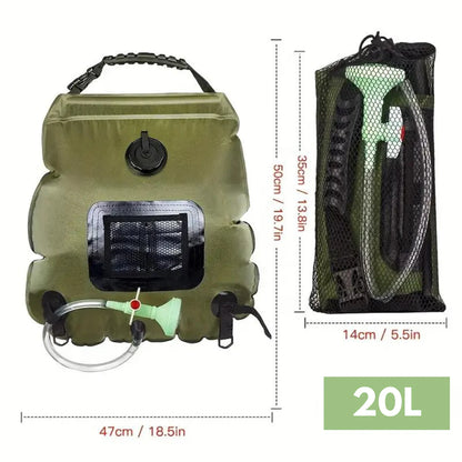 Tragbare Campingdusche – AquaHeat
