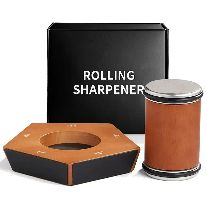 RollSchliff Pro – Manueller Diamant-Messerschärfer