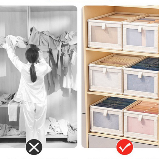 Faltbare Kleiderschrank Organisationshilfe Box
