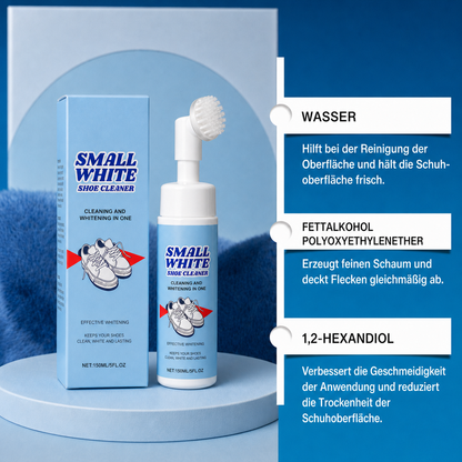 Wasserloses Sneaker- & Schuhreinigungsset mit Schaumreiniger, Bürste & Tuch