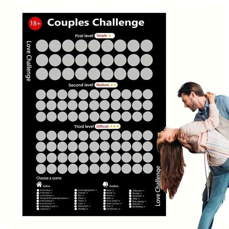 Romantische Rubbelkarten für Paare – LoveMoments