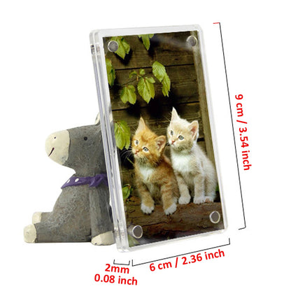 Magnetische Acryl Foto Rahmen 5er Set