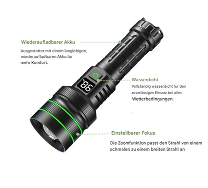 UltraBeam – Leistungsstarke LED-Taschenlampe