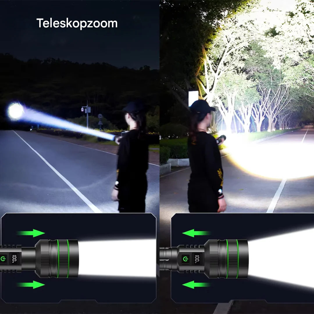 UltraBeam – Leistungsstarke LED-Taschenlampe