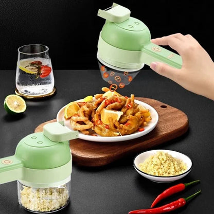 Multifunktionaler Küchen Zerkleinerer – SmartChef 4-in-1