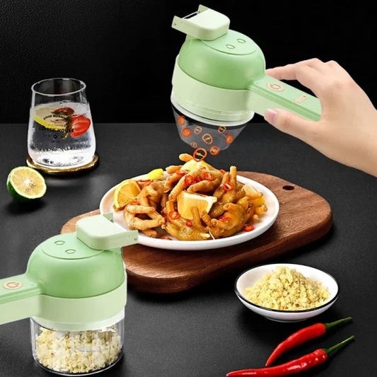 Multifunktionaler Küchen Zerkleinerer – SmartChef 4-in-1