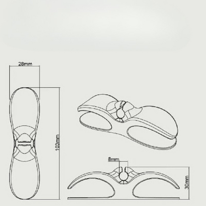 Praktischer Allzweck Kabel Organizer 5er Set