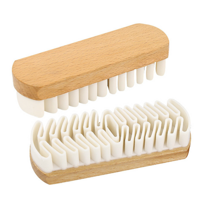 Schonende Gummi Schuhbürste (2er Set)