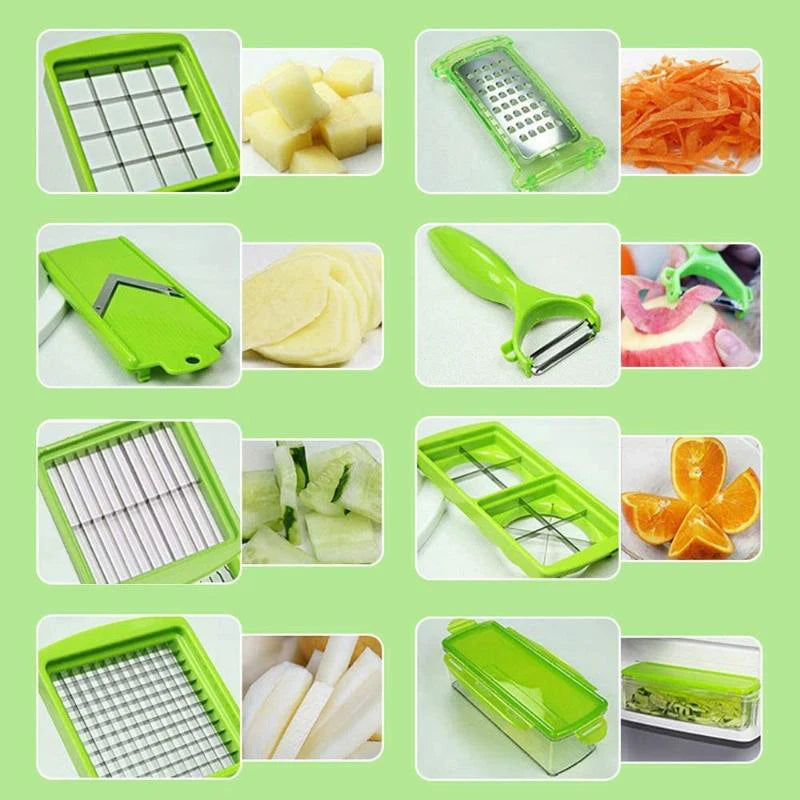 12-in-1 Küchenhilfe für Gemüse – SmartChop