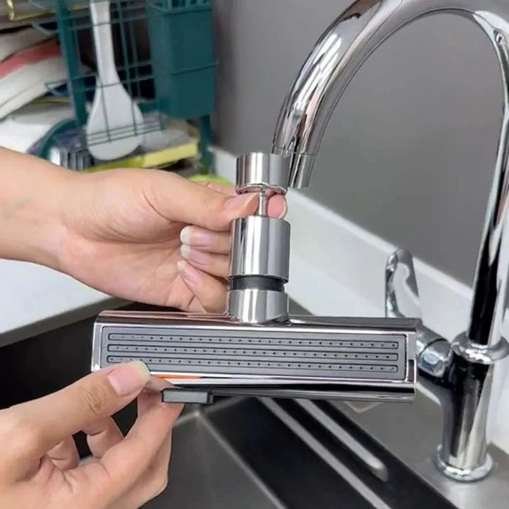 Wassersparender Wasserhahnaufsatz – AquaFlow