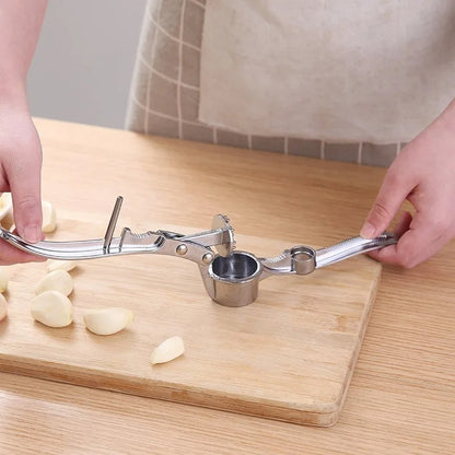 Edelstahl Knoblauch-Rocker – Küchenhelfer Deluxe