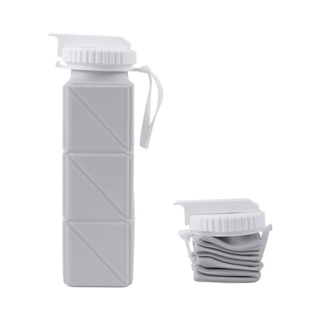 Praktische Faltbare Silikon Flasche für Unterwegs