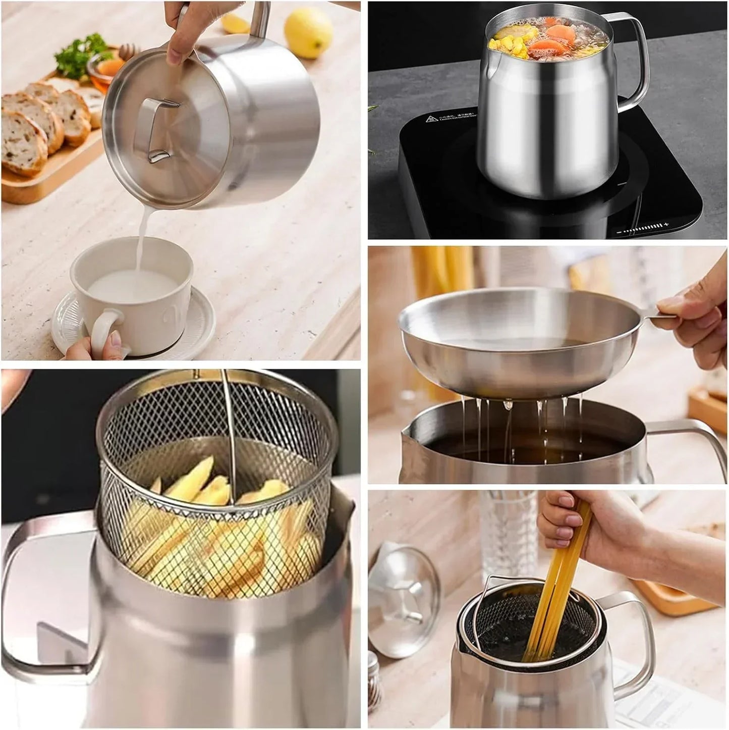 Multifunktionale Mini-Küchenfritteuse – CleverFry