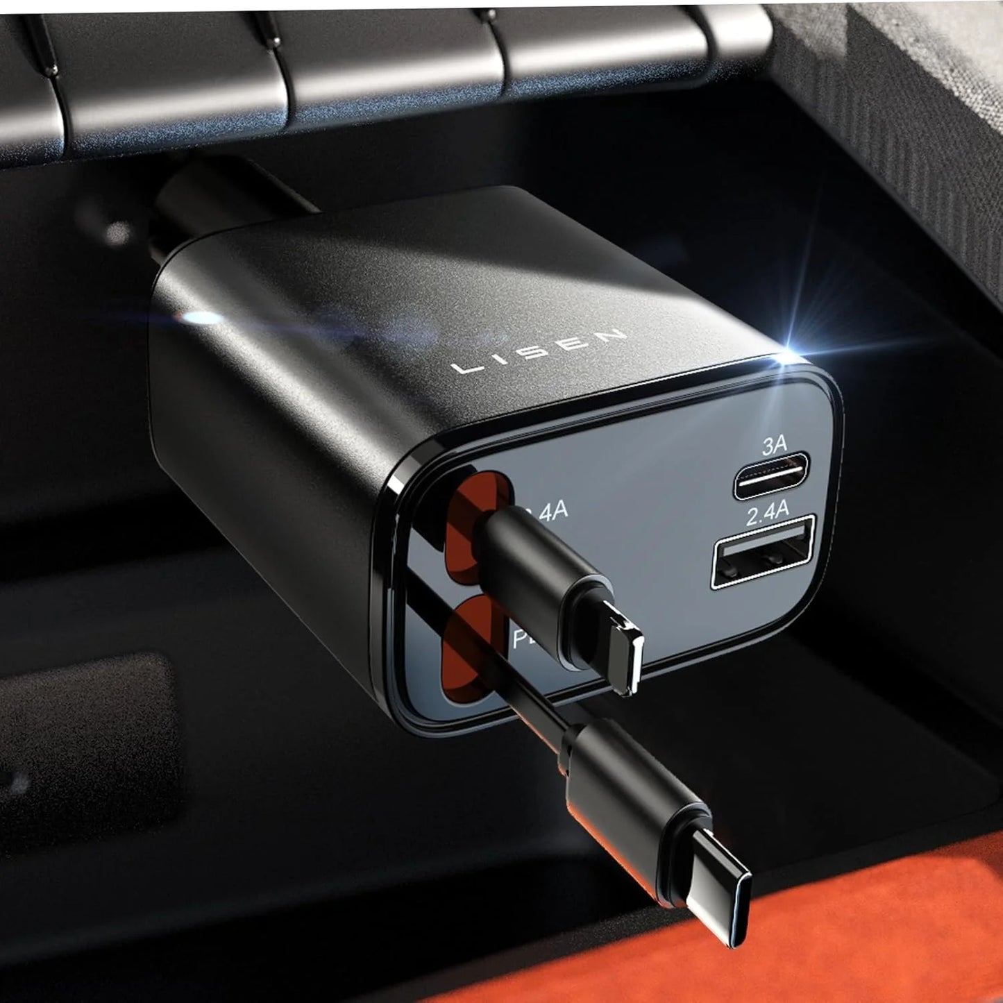 FlexCharge Auto-Ladegerät 69W USB-C