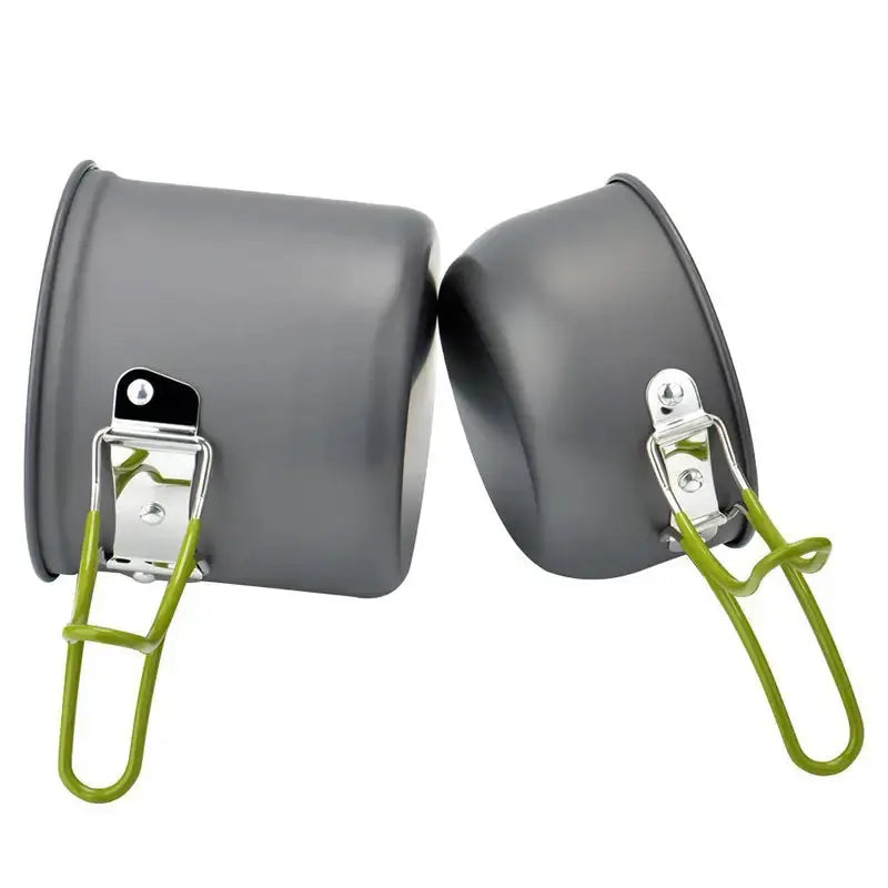 Outdoor Kochgeschirr-Set mit Klappbesteck – CampMate