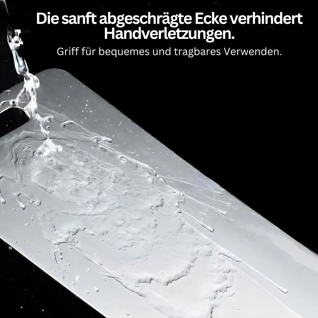 Robustes Edelstahl-Küchenbrett