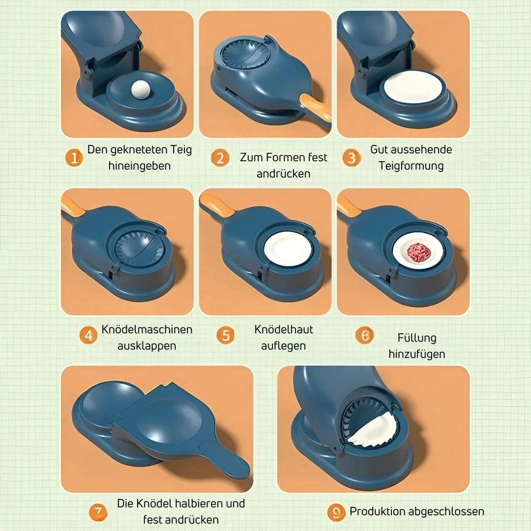 Teigtaschenpresse Duo – Dumplings leicht gemacht