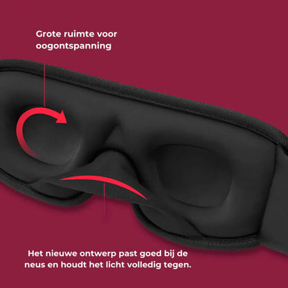 Ergonomische Schlafmaske – NachtRuhe