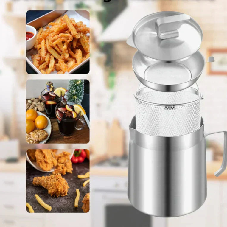 Multifunktionale Mini-Küchenfritteuse – CleverFry