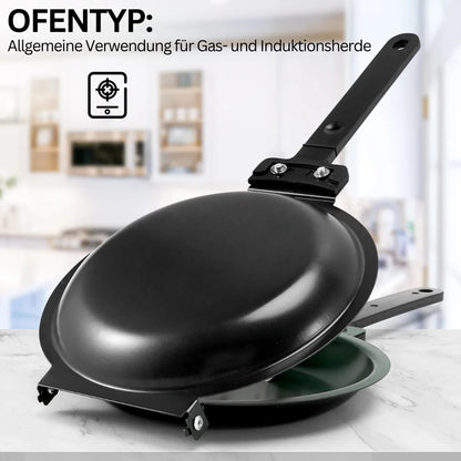 Doppelseitige Pfannenwender Pfanne - EasyFlip