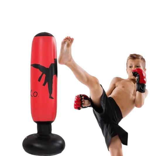 PowerStrike Boxsack - Aufblasbarer Trainingspartner