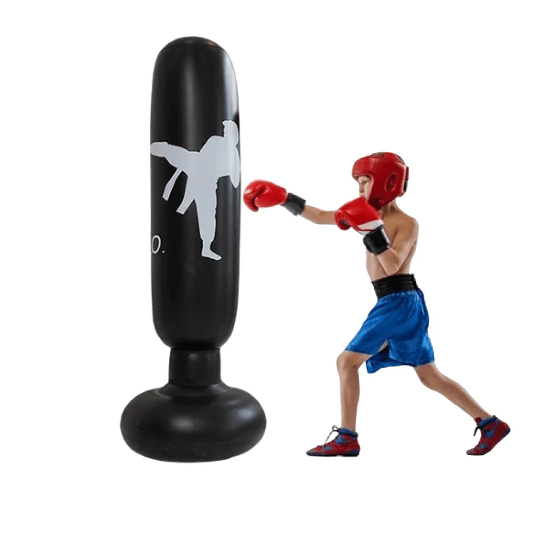 PowerStrike Boxsack - Aufblasbarer Trainingspartner