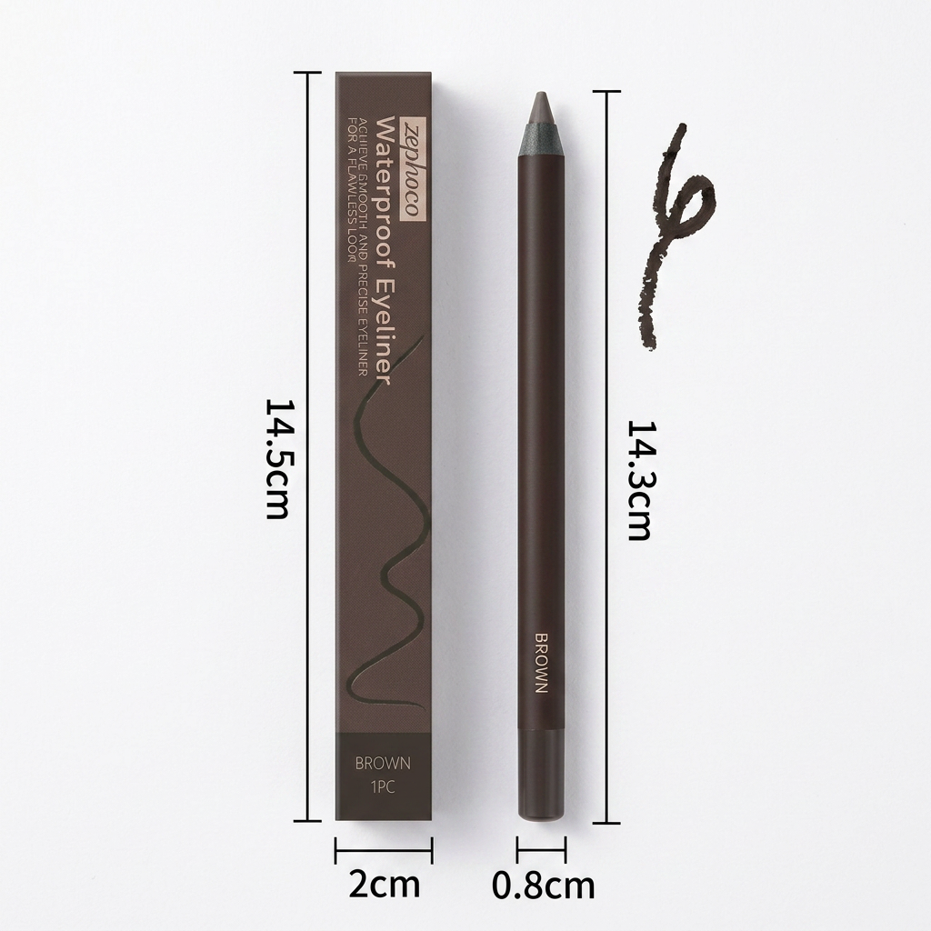 Wasserfester Glitzer-Gel-Eyeliner – langanhaltende, wischfeste Farbe