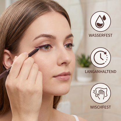 Wasserfester Glitzer-Gel-Eyeliner – langanhaltende, wischfeste Farbe