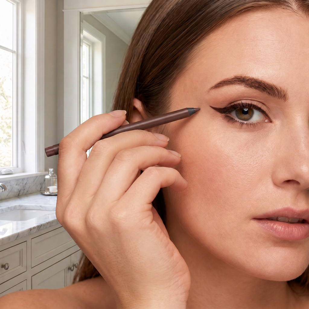 Wasserfester Glitzer-Gel-Eyeliner – langanhaltende, wischfeste Farbe
