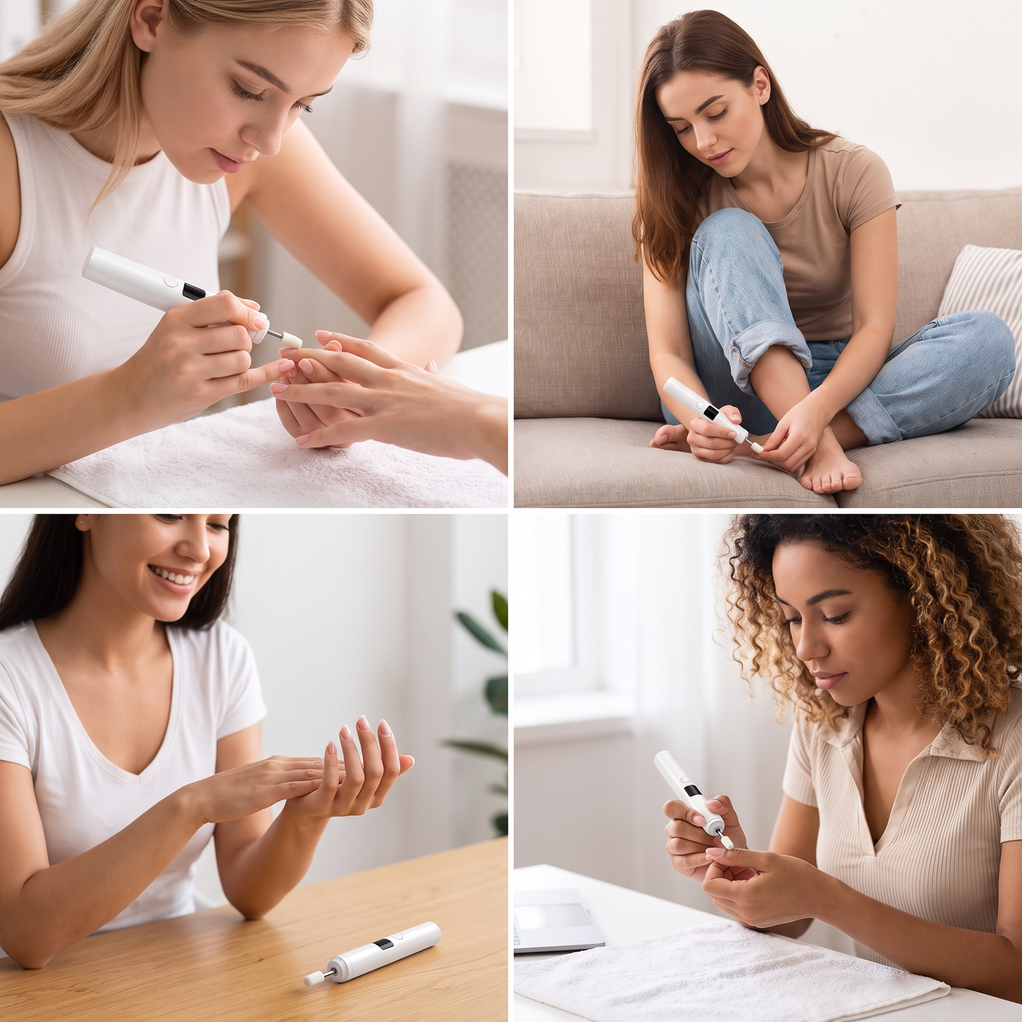 Professionelles elektrisches Nagelfräser-Set