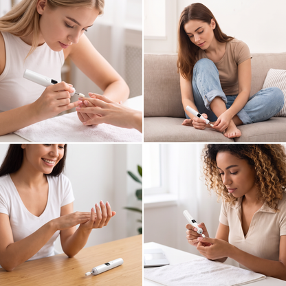 Professionelles elektrisches Nagelfräser-Set