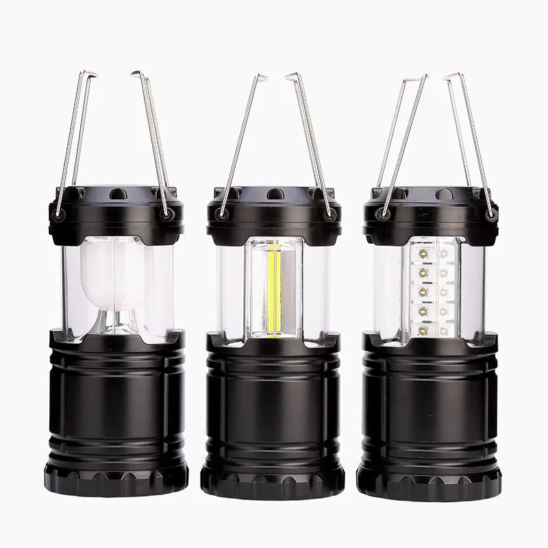 Kompakte LED-Campinglaterne – LuminaGlow