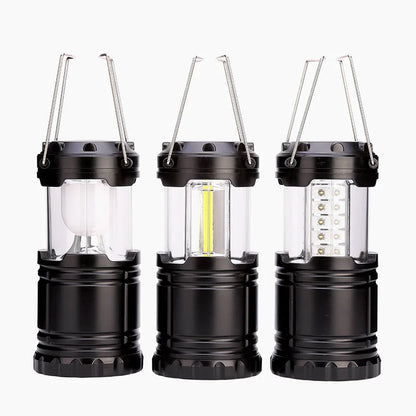 Kompakte LED-Campinglaterne – LuminaGlow