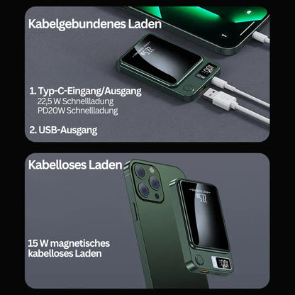 Magnetische Mini-Powerbank