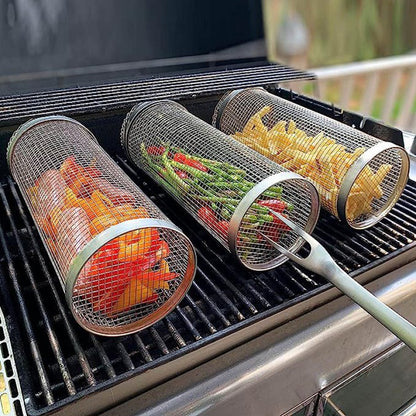Praktische Grill Körbe aus Metall