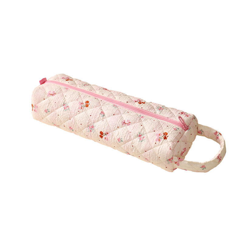 Gesteppte multifunktionale Reisetasche – Geräumiger Organizer für Toilettenartikel & Make-up mit Tragegriff