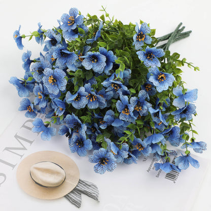 UV-beständiges künstliches Herbstblumenstrauß-Set