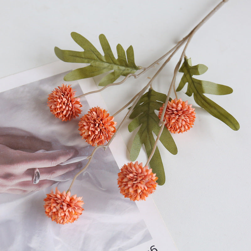 Künstliches Blumenarrangement mit Chrysanthemen & Eukalyptus