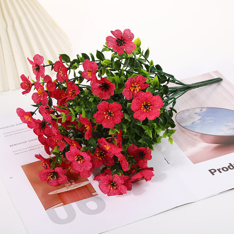 UV-beständiges künstliches Herbstblumenstrauß-Set