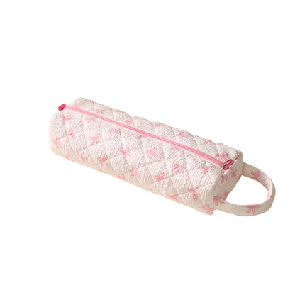 Gesteppte multifunktionale Reisetasche – Geräumiger Organizer für Toilettenartikel & Make-up mit Tragegriff