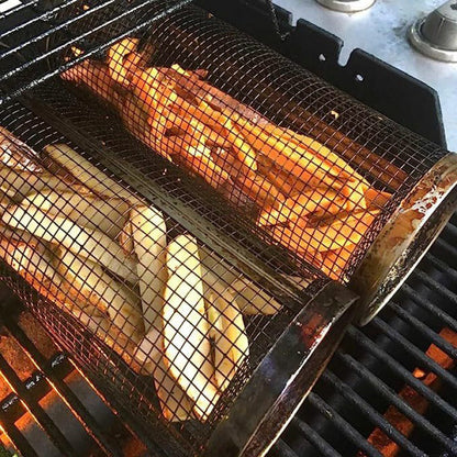 Praktische Grill Körbe aus Metall